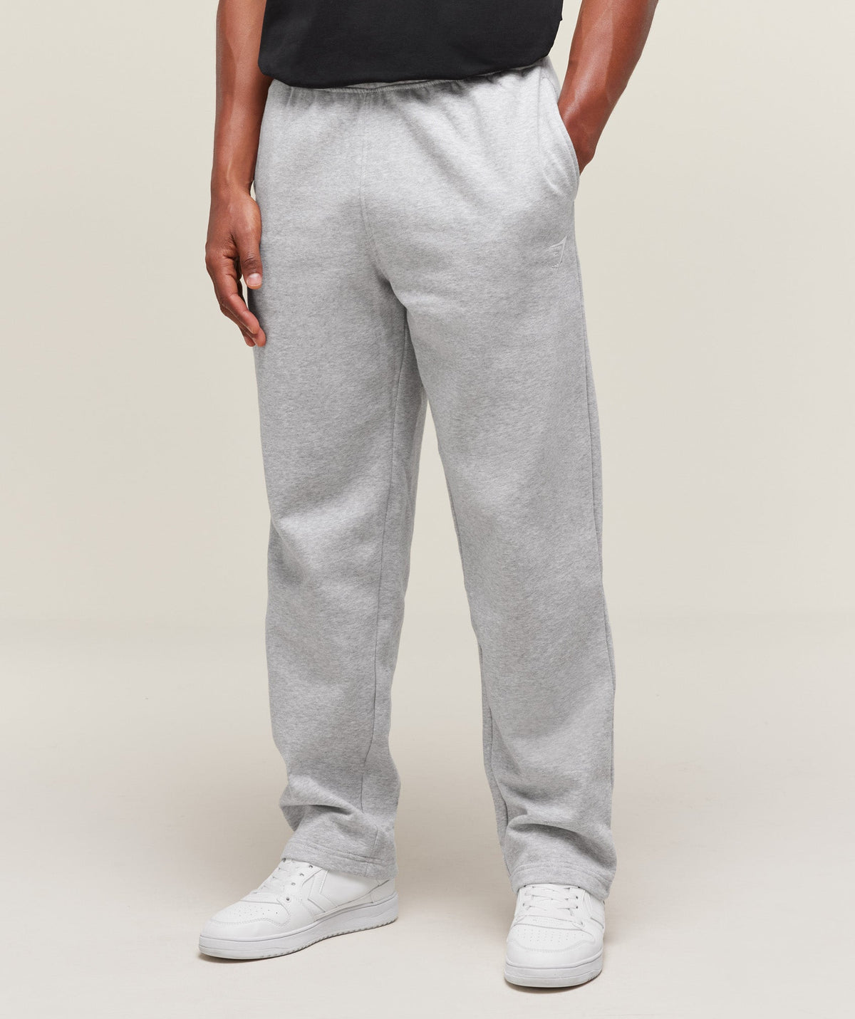 Gymshark Crest Straight Leg Joggers - Navy _ Gymshark
